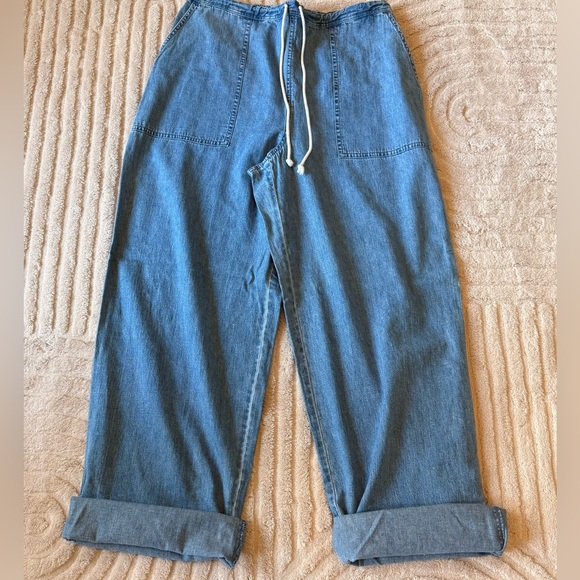 Lauren Ralph Lauren Drawstring Denim - Picture 2 of 12